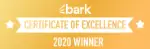 Certificate of Excellence 2020
