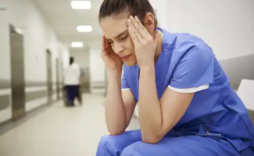Stressed Nurse
